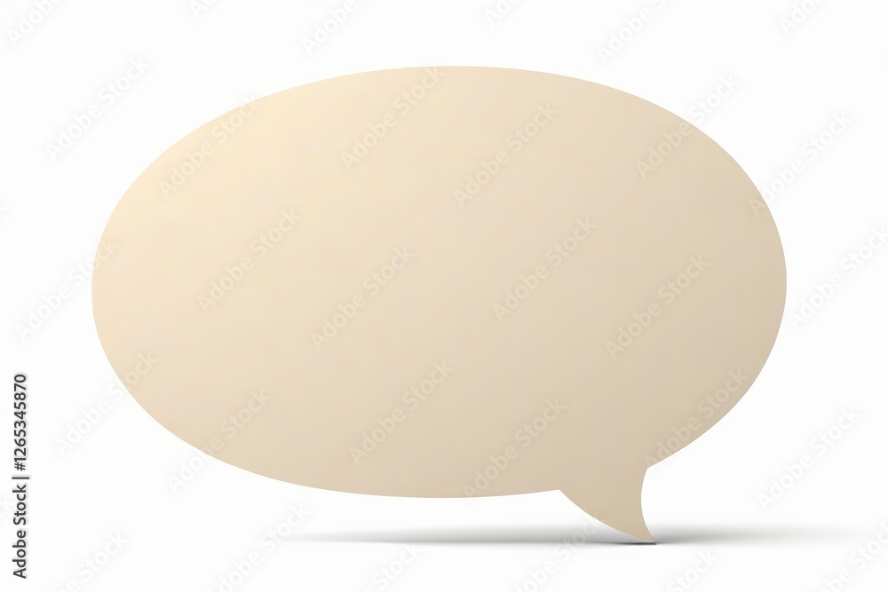 there is a white speech bubble with a shadow on a white background there is a white speech bubble with a shadow on a white background