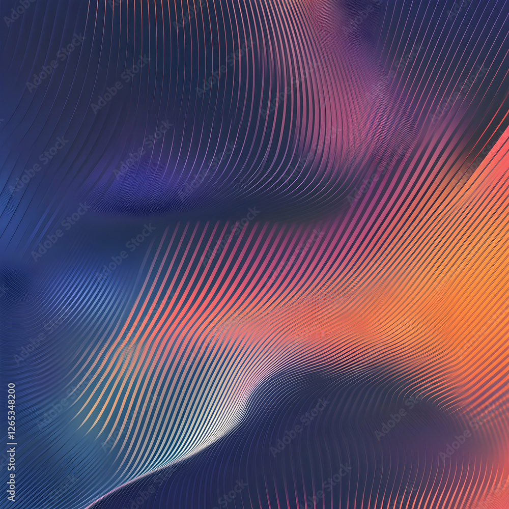An abstract background with wavy lines in shades of random color An abstract background with wavy lines in shades of random color