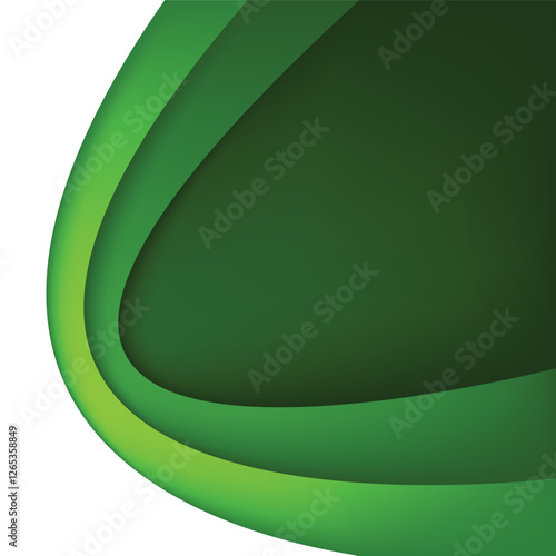 graphic vector curve line overlap background for text and message design
