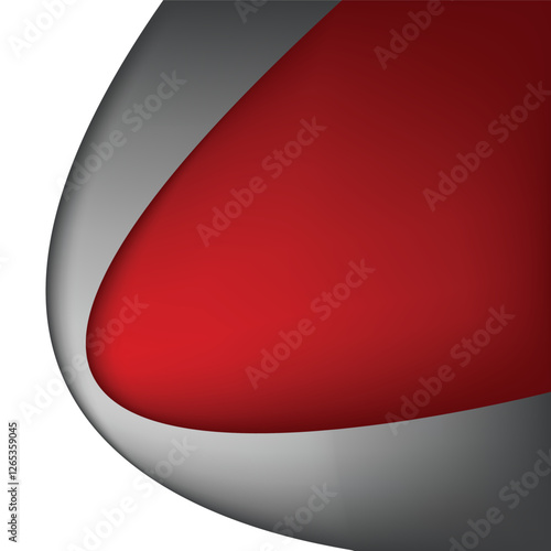 graphic vector curve line overlap background for text and message design
