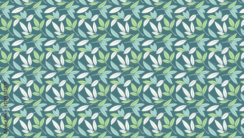 ローズマリーの美しいナチュラルなイラスト、パターンの背景