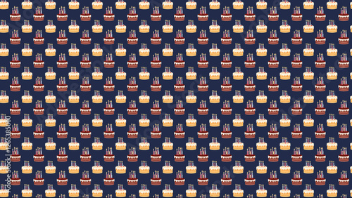 誕生日ケーキパターン２