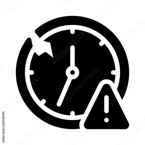 timing glyph icon