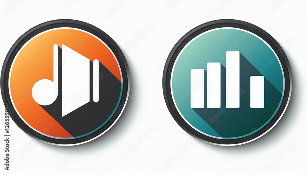Audio, video, music player circle button icon. Sound control, play, pause button solid icon set. Camera, media control, microphone interface pictogram. perfect any project. Audio, video, music player circle button icon. Sound control, play, pause button solid icon set. Camera, media control, microphone interface pictogram. perfect any project.