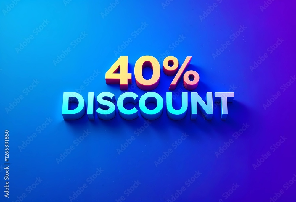 Colorful Promotional Announcement of a Significant Discount Event Online. Generative AI Colorful Promotional Announcement of a Significant Discount Event Online. Generative AI