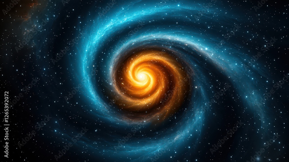 Cosmic swirl in the universe deep space digital art celestial environment abstract viewpoint intergalactic concept Cosmic swirl in the universe deep space digital art celestial environment abstract viewpoint intergalactic concept