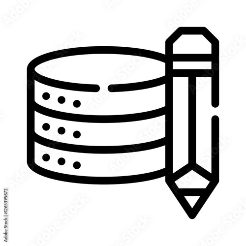 database line icon