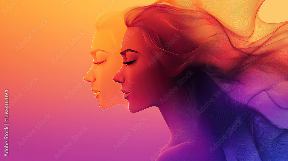 Celebrate Women's Day with a stunning IWD template for cards, logos, and web designs Celebrate Women's Day with a stunning IWD template for cards, logos, and web designs