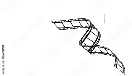 Cuadro en lienzo movie film cinema background for festival tape - 3d rendering