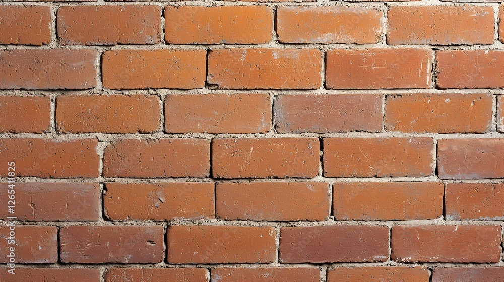 Obraz premium Red Orange Brick Wall Texture Background