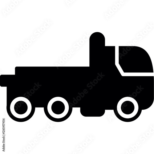 Flat Bed Truck Icon