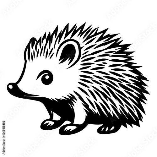 Hedgehog Silhouette:  Premium Vector Designs for Any Project
