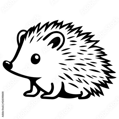 Hedgehog Silhouette:  Premium Vector Designs for Any Project
