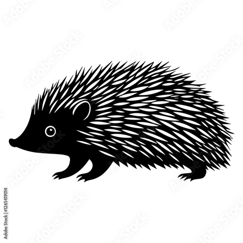 Hedgehog Silhouette:  Premium Vector Designs for Any Project
