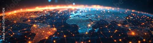 Realtime global supply chain management software interface