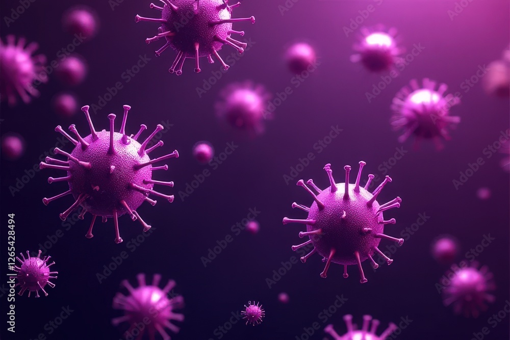 Coronavirus Particle Coronavirus Particle