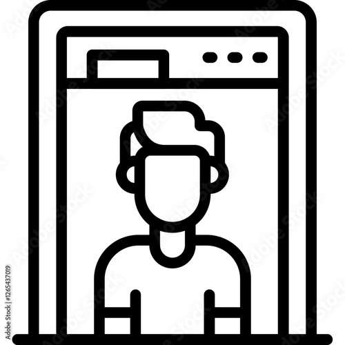 Security Checkpoint Icon