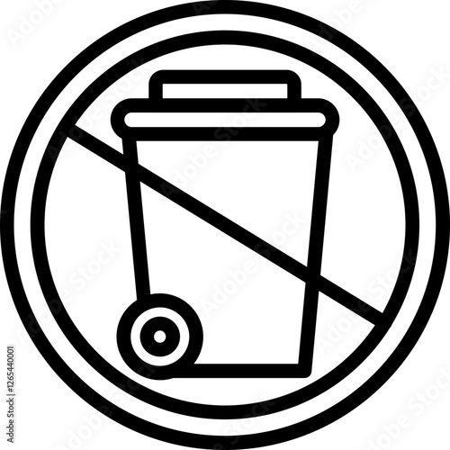 Zero Waste Initiative Icon