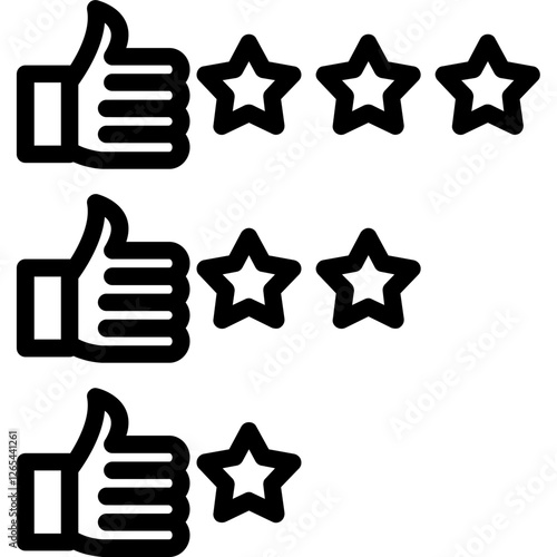 Rating Distribution Icon