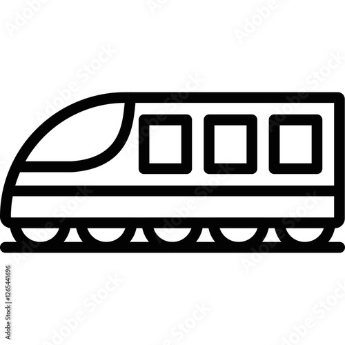 Intercity Train Icon