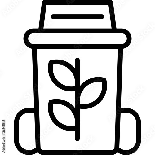 Compost Bin Icon