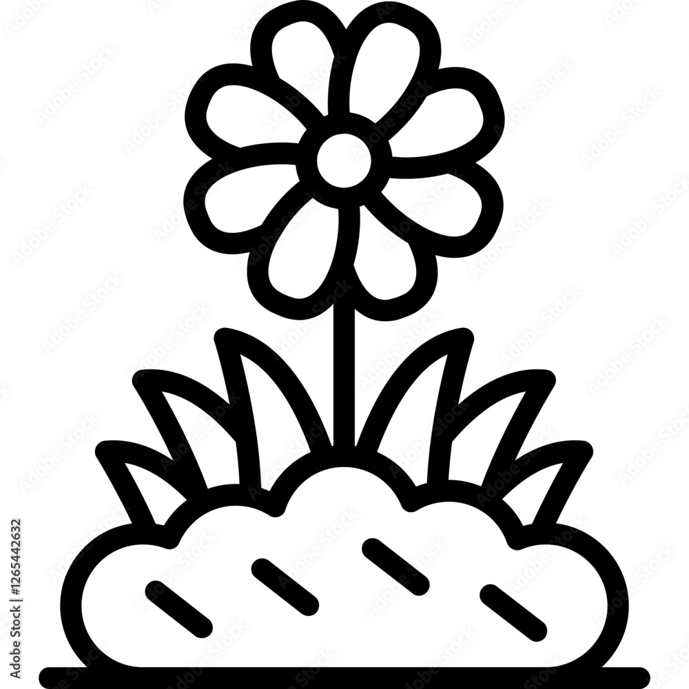 Obraz premium Fresh Soil Icon