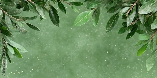 Nature's Embrace: Lush gree...