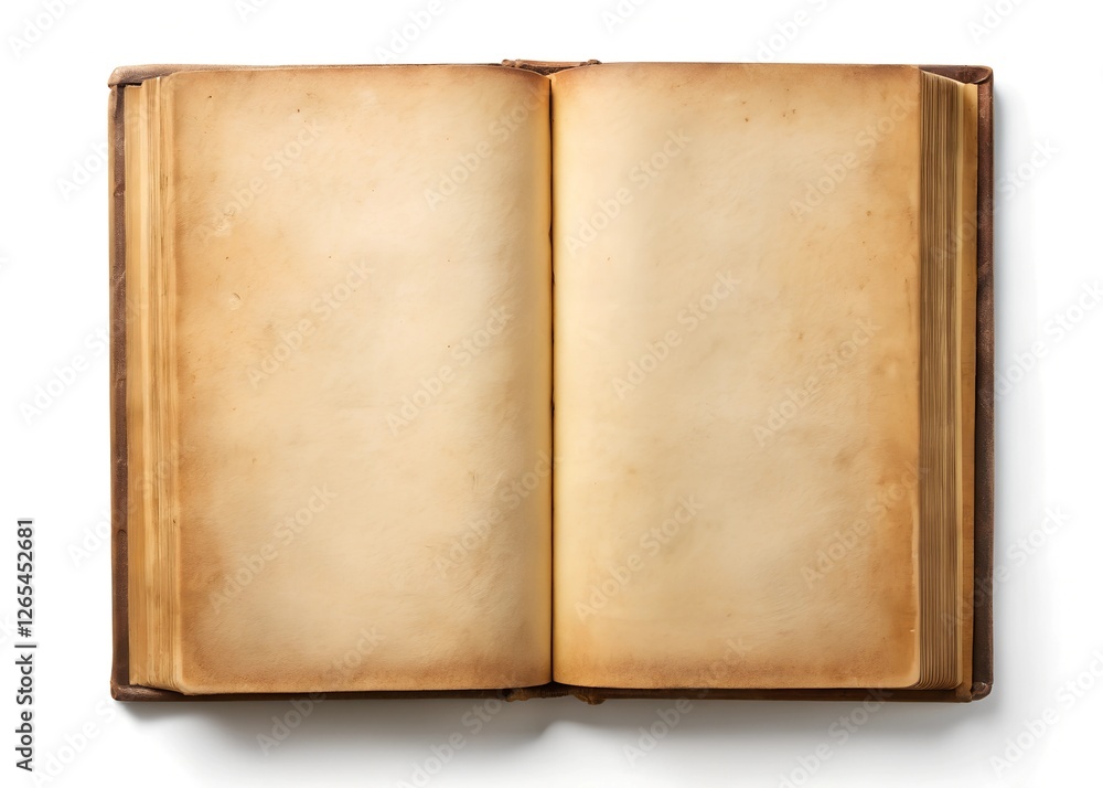 old open book isolated on white background
old open book isolated on white background