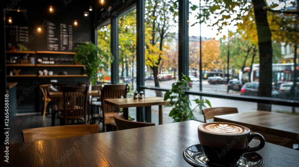 Savoring coffee moments relaxing experience in a cozy urban overlooking scenic city views Savoring coffee moments relaxing experience in a cozy urban overlooking scenic city views