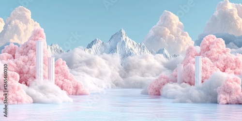 Dreamlike Cloudscape: Surre...