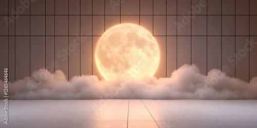 Lunar Glow in Minimalist Sp...