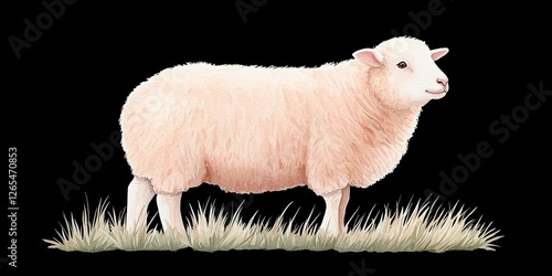 Gentle Giant: A fluffy whit...