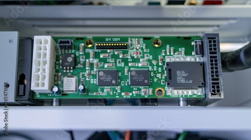 Wallpaper Mural close up of various electronic machines Torontodigital.ca