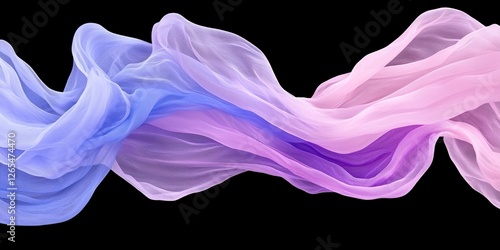 Flowing Pastel Fabric: An e...