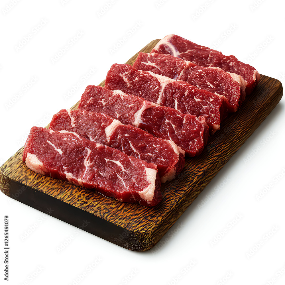 Savor the Exquisite: Raw Beef Steaks Ready for Grilling Savor the Exquisite: Raw Beef Steaks Ready for Grilling