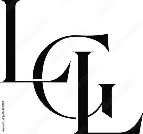 Vector LGL clothing logo