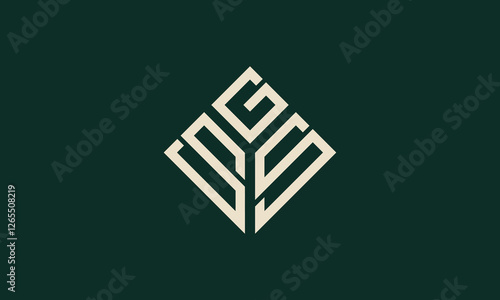 GSS or SGS monogram logo design photo