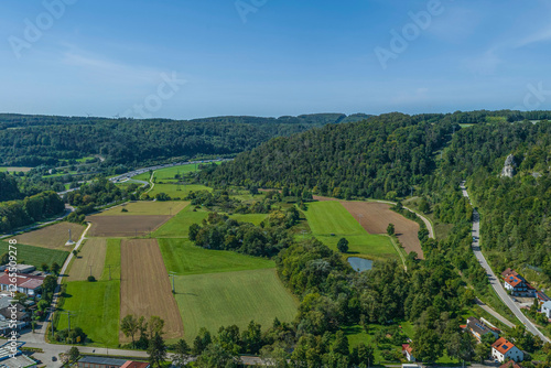 Wallpaper Mural Blick in den Naturpark Altmühltal rund Kinding in Oberbayern im Sommer Torontodigital.ca