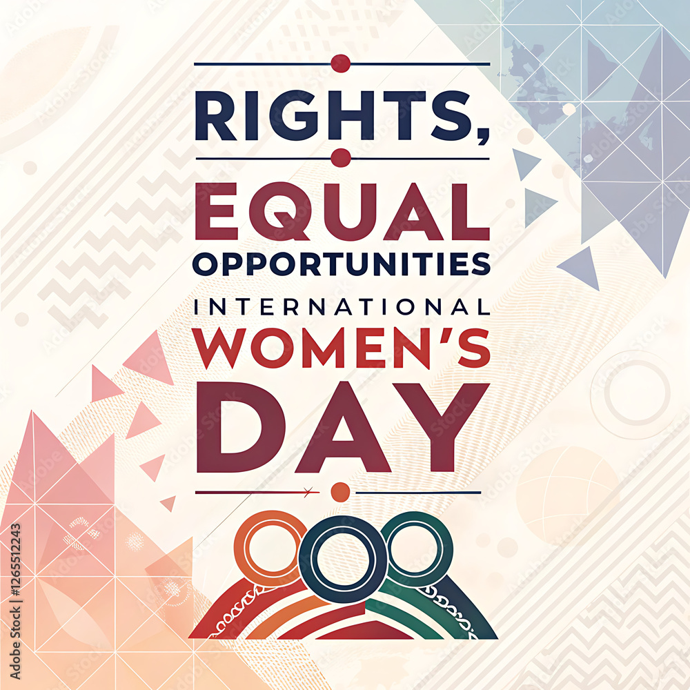 Fototapeta premium International Women's Day, Poster, Women's Day, International Women's Day Poster, Happy International Women's Day, International Women's Day Banner,