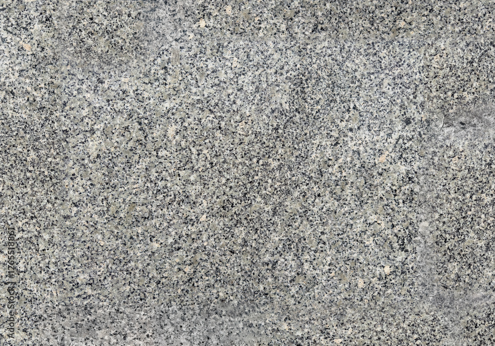 High-Resolution Gray Granite Stone Texture with Natural Speckled Pattern for Architectural and Interior Design Backgrounds