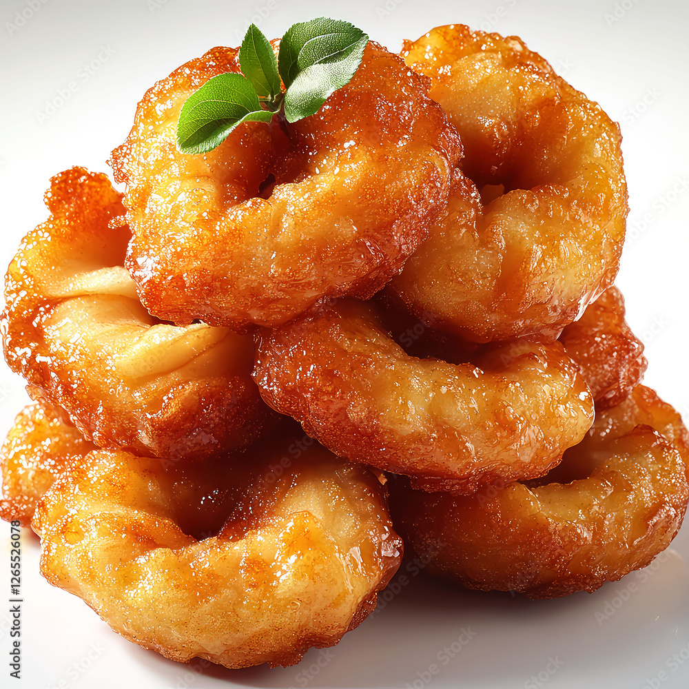 Sweet Honey-Glazed Doughnuts: A Delicious Treat Sweet Honey-Glazed Doughnuts: A Delicious Treat