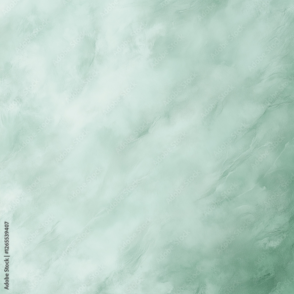 Fototapeta premium Light green, textured background with subtle veining