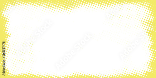 Yellow duct tape for photo collage. Bright scotch tape for the frame. Collage frame with girl's photo, barcode, paper clip and stickers and torn paper. Vector elements.