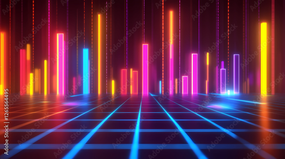 Neon Cityscape: A Futuristic Vision Neon Cityscape: A Futuristic Vision