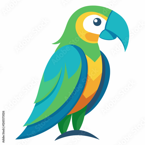 parrot on a branch