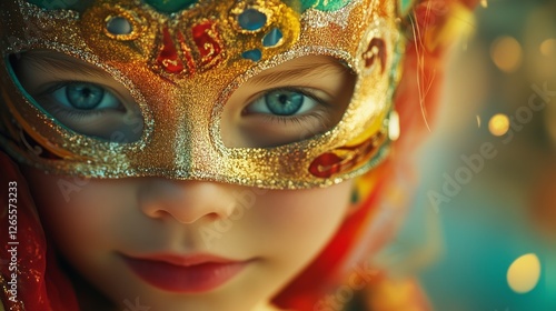 Wallpaper Mural Festive carnival portraits and magical costumes reveal close-up photography of  carnival festival Torontodigital.ca