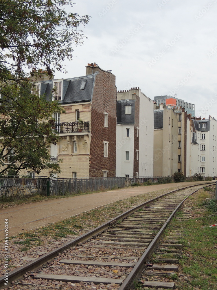 Naklejka premium Petite Ceinture - 15ème arrondissement - Paris