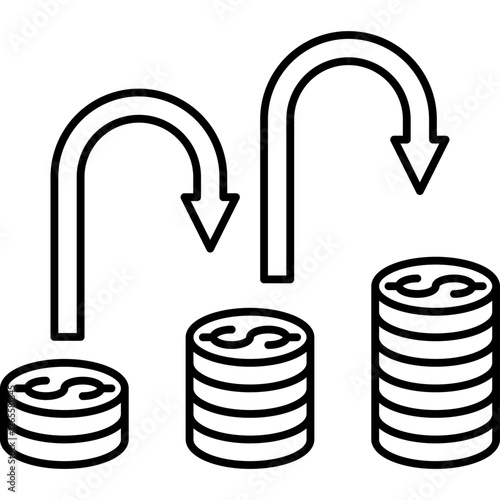 Compound Interest Icon