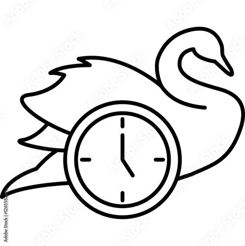 Black Swan Events Icon