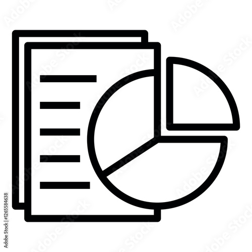 statistic vector icon